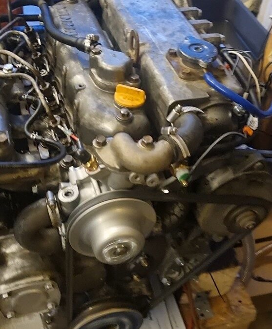 Checking Yanmar 4JH2-DTE March 2026